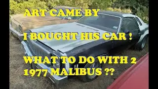 I bought Arts 1977 Malibu Classic. He gave up on it. What should I do with it and the gold one?