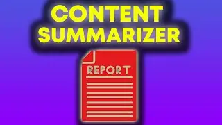 Summarize Articles With TinyWow - Summarize Content Using AI.
