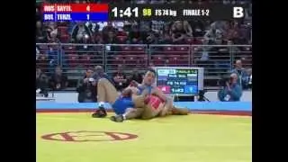 Adam Saitiev v. Kiril Terziev, 2012 Olympic Qualification Tournament