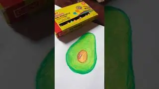 Painting with Cheap Oil pastels 