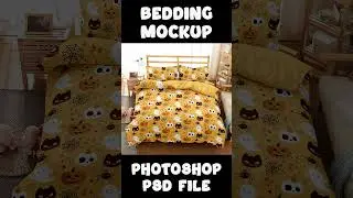 Bedding Mockup - Photoshop File