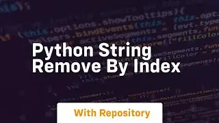 python string remove by index