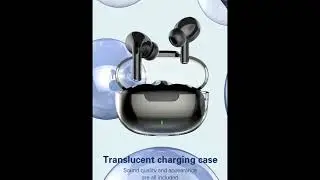 LDNIO T02 TWS Bluetooth 5.3 Bluetooth In-Ear Earbuds With Charging Case Black