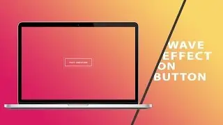 Wave Effect on Button Using CSS