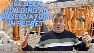 I've Been Building An Observatory In Secret, In My Back Garden #shorts