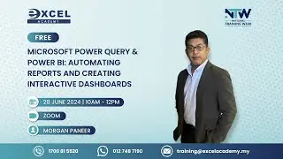 Microsoft Power Query & Power BI Automating Reports and Creating Interactive Dashboard | NTW | Ep66