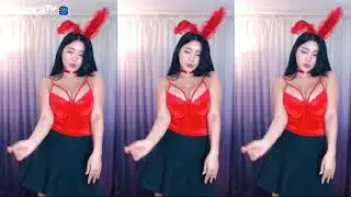Go Eun, Laysha, 고은, 레이샤, BJ, Korean, Red Sexy Bunny!