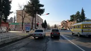 Шеки - Жемчужина Азербайджана - Центральные улицы - Караван-сарай