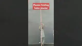 Plaster folding hole plastering work. #commercialbuilding #brickbuilding #commercialwork #house