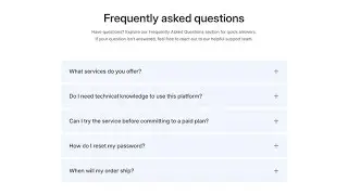 Create AMAZING Faq Accordion With Html Css JavaScript!