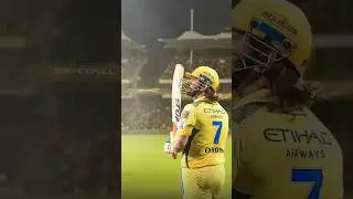 Thala for a Reason 🌚 #thala#dhoni  #csk #rcb #eesalacupnamde #viratkholi #ipl2024 #whistlepodu