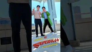 i cosplayed my adventures with superman with my boyfriend! 