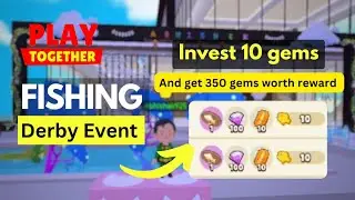 fishing derby event in play together #playtogether #freegemsinplaytogether