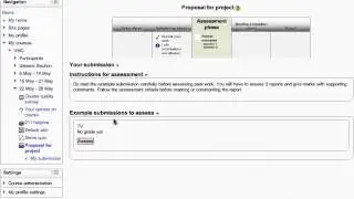 Moodle - Alloting and assessing the submission for peer assesment in workshop