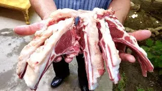 Сочный ШАШЛЫК из БАРАНЬИХ РЁБРЫШЕК. РЫБА с ОВОЩАМИ ТУШЕНАЯ с ЛУКОМ в ТОМАТЕ. МЯСО с КАРТОШКОЙ.