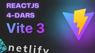 VITE & NETLIFY || VITE NIMA VA REACT APPNI NETLIFYGA YUKLASH