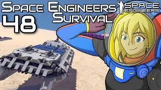 Testing the Hover Engine Mod | Now I have a Hover Tank | Space Engineers Survival Gameplay | 48