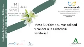 Mesa 3 - Jornada Participación Ciudadana HumanizAndalucía