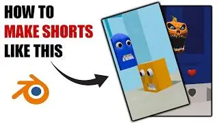 How to Make Viral 3D Loop Cartoon Animation in Blender | Perfect Loop Short Video