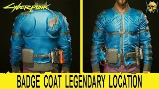 Cyberpunk 2077 Badge Coat Free Legendary Location