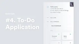 #4.To do App | UI to Code | Speed Code