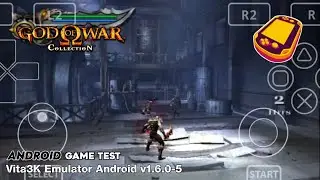 God of War Collection (PS Vita) Vita3K Emulator Android v1.6.0-5 Game Test