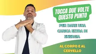 Tocca due volte questo punto per dare una carica extra di ENERGIA al corpo e al cervello
