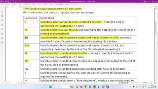 33  Input Output Redirection