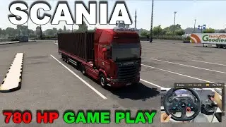 SCANIA GAME PLAY / AĞIR YÜKLE AKICI BİR YOLCULUK #gameplay
