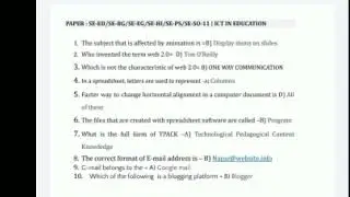 NSOU ASSIGNMENT ANSWER CC ED-5,6,7,9, & 10 2023