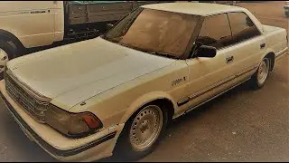 TOYOTA CROWN MS-137/GS-131. ЗАМЕНА КАПОТА .