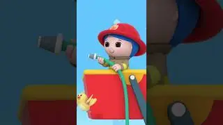 Fire Engine, Fire Engine | Mother Goose Club Cartoons 