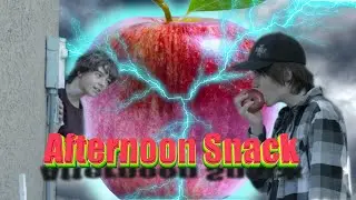 Afternoon Snack- An Apple War