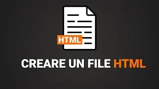 Come creare una pagina HTML con blocco note (fare una pagina web HTML)