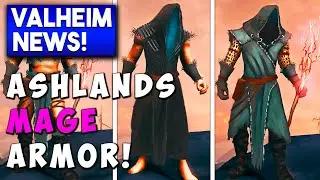 🟦 Valheim NEWS: Ashlands MAGIC Armor!