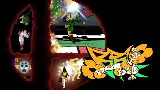 Melee Combos set to Bomb Rush Cyberfunk OST (ft. my mid Falcon)