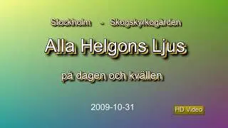 Alla Helgons Ljus i Skogskyrkogården