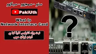 What is a Network Interface Card ? |PakiUth| Urdu/Hindi