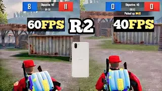 fps test aquos R2  40 fps and 60fps