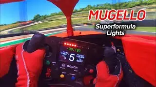 Mugello - Superformula lights POV Onboard