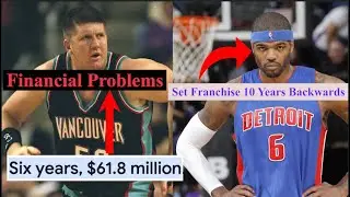 Bad Contracts That Totally Destroyed An Entire NBA Franchise And Hasn't Recovered!