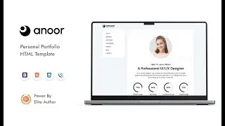 Create Stunning Portfolios with Anoor – Personal Portfolio React Template
