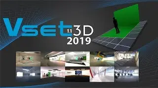 Vset3D Virtual set