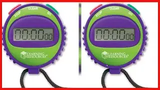 Learning Resources Simple Stopwatch, Multicolor