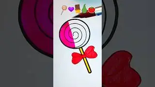 lollipop mixing art #shortsfeed #shorts #ytshorts #viralshort #trending #coloring #artshorts #art