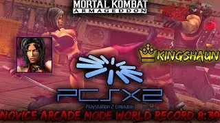 Mortal Kombat Armageddon Sareena Arcade Mode Novice Speedrun 8:39 World Record Emulator