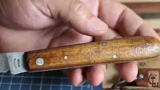 Обслуживание ножей СССР с деревянной рукоятью