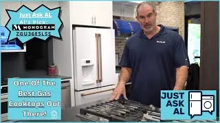 One of the BEST Gas Cooktops! GE Monogram Gas Cooktop ZGU36ESLSS Review: Just Ask Al