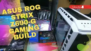 Asus ROG Strix Z690-G Gaming Build with Intel i9 12900K | Product Unboxing | Insource IT