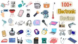 Electronic Devices Vocabulary |  Learn 100+ Electronic Devices Names in English 